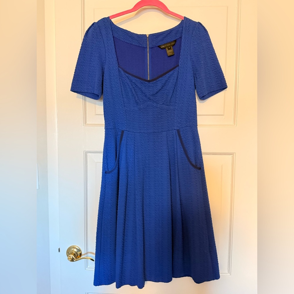 Marc By Marc Jacobs Blue Midi Dress